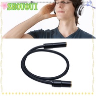 SHOUOUI 3.5mm to 6.35mm, Plug and Play Gold Plated Stereo Sound Cable, Anti-Interference Professiona