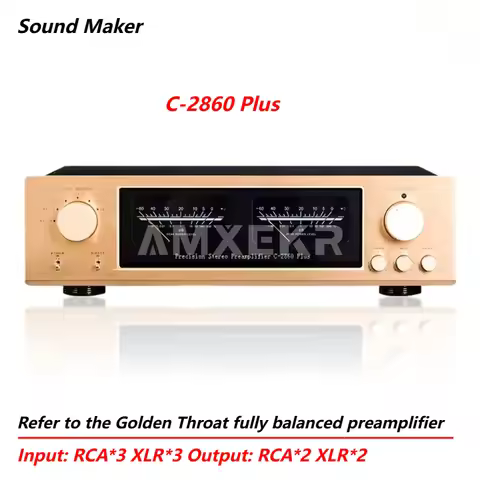 Sound Maker Reference Accuphase Throat C-2860 Plus Fully Balanced Preamplifier HiFi Fever Preamplifi