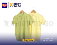 SOFTEX Polo Shirt (Big Sizing) for Men and Women - FLESH / KIWI