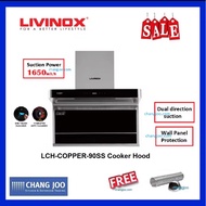 LIVINOX LCH-COPPER-90SS MULTIFUNCTION COOKER HOOD