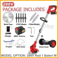 K-one 388v/288v/188v/12v Mesin Rumput Bateri Grass Trimmer Cordless Grass Cutter Lawn Mower Mesin Ru