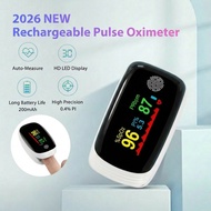 Black Fingertip Pulse & Blood Oxygen Oximeter SpO2 PR Monitor Oxygen Saturation