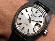 古董 舊裝 膠面 少見金鯉魚 OGIVAL 愛其華 背雕 自動陀蝕刻陰陽魚 男裝 2783 機械 自動手錶 36MM