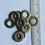 M14 YELLOW WASHER PLATE FLAT M14