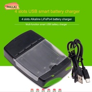 FKILLAONE Intelligent Battery Charger Portable Durable Rechargeable Fast Charging Dock for Rechargea