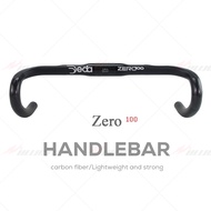 ♂♂DEDA Zero 100 UD Black Gloss+Matt Carbon Fiber 31.8mm Road Bike Handlebar Cycling Drop Bar Bicycle