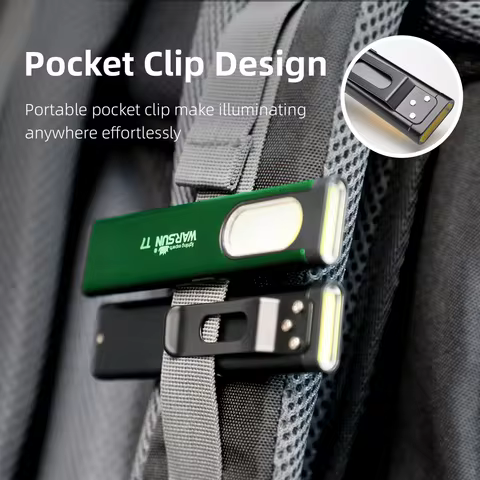 Warsun T7 Latest LED Keychain Flashlight 450Lm Portable Mini Torch Light Pocket Lantern Flood Work L