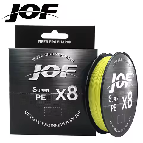 JOF X8 500M 300M 150M Braided Fishing Line 8 Strands MultiColor Multifilament Saltwater PE Line 15 2