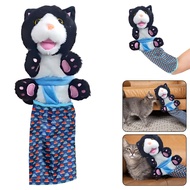 Cats Puppet Wrestler Cat Wrestling Toy Puppet Interactive Hand Puppet with Tough Padding for Safe Pl