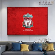 Perilla-ภาพวาดผ้าใบแฟนลิเวอร์พูลกองทัพแดงสัญลักษณ์รูปดาวฟุตบอลVan Dijkภาพวาดผ้าใบพิมพ์ลายเมสซี่-สัญล