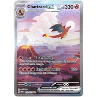 FREE SHIPPING | POKEMON | 151 | Charizard EX 199/165 | SIR | NM