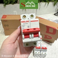 Aptomat tự động MCCB Cb tép Cầu dao tự động bảo vệ mạch điện và các thiết bị điện Chính hãng Delixi