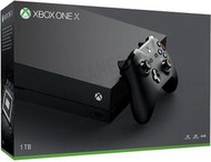 微軟 XBOXONE XBOX ONE X 1T 1TB 主機 天蠍座 4K 黑色 公司貨【台中恐龍電玩】