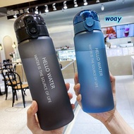 WOAY 780ml Sports Water Bottle Girl Boy  Frosted Drinking Bottle