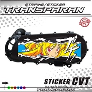 UV TRANSPARENT CVT STICKER TRANSPARENT UV CVT BLOCK STRIPING STICKER/