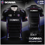 SCANIA MALAYSIA Sublimation T-Shirt / Baju Jersey T-Shirt