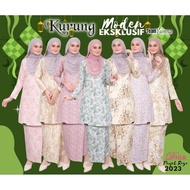KOLEKSI RAYA 2023 BAJU KURUNG MODEN SOFT COTTON SEDONDON