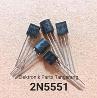 (10 PCS) TRANSISTOR 2N5551 TO-92 NPN 0.6A 160V 2N 5551 TR 2N5551 ORIGINAL