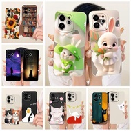 For Tecno Pop 9 5G Case KL4 Cute Rabbit Cartoon Cover For Tecno Spark 30C 5G KL8H Soft Silicone Case