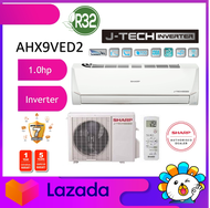 **  2021 Latest Model ** SHARP 1HP / 1.0HP INVERTER AIR CONDITIONER AHX9VED &amp; AUX9VED /  AHX9UED &amp; AUX9UED