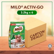 NESTLE MILO  ACTIVE GO SOFT PACK 3.2KG X6