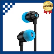 Logicool G Gaming Earphones G333 Wired Earphones Black Inline Microphone 3.5mm USB-C Volume Control 