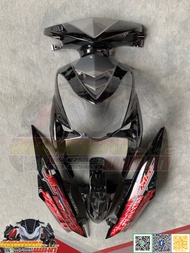 ชุดสีมีโอตาโต YAMAHA MIO ตาโต สีดำเทา งานเทียมทำสีระบบ 2K