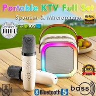 【Hot】K12 Bluetooth Speaker with Microphone Wireless Karaoke Speaker with MIC Bluetooth Soundbar for 