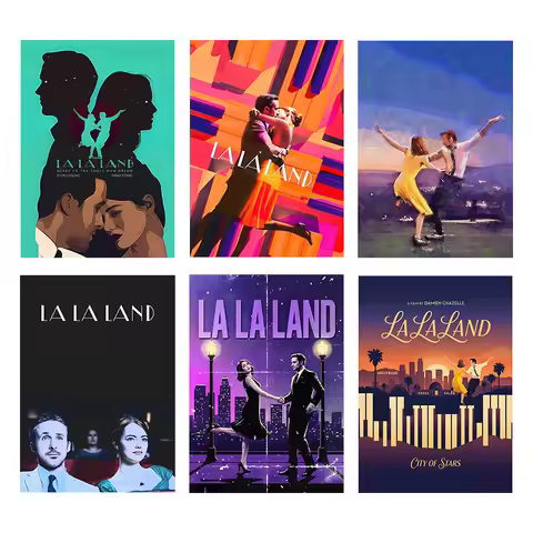 Movie La La Land Posters Classic Music Movies Prints Canvas Painting Lalaland Wall Art Pictures Home