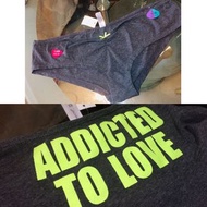New UK Primark 95% cotton “addicted to love” panty brief 全新連吊牌 英國名牌百貨 95% 純綿 內褲 底褲 underwear sleep w