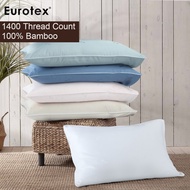 Eurotex, 1400 Thread Count, 100% Bamboo Fibers, Pillow Case / Bolster Case (1 Piece), Deluxe, Elliot