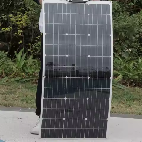 Professional Grade 2000W Flexible Solar Panel Kit - 18V High Output Charging Station for Emergency P