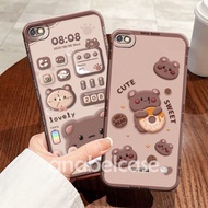 Softcase REDMI 6A 6 5A 4A NOTE 6 5 5PRO 5A 5A Cute Brown Bear CasePrime - Beautiful Case - Bear - Cu