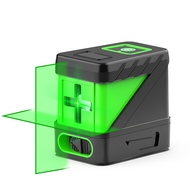 Self-Leveling Laser Level, 2 Lines Laser Level Green Cross Laser Beam Line, Alignment Laser Tool for