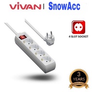 VIVAN VPS-H001A / VPS-H002A / VPS-H004A / VPS-H005A Pure Copper Plastic Core Hole SwitchStop Kontak
