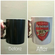 EPL Coffee Mug Colour Changing Water Breakfast Milk Mug (14oz)