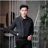 Delibra Men's Bomber Jacket Moris Black Men's Bomber Jacket Men's Bomber Jacket Cool Men's Jacket La