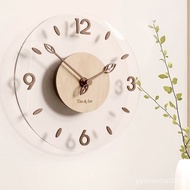 Minimalist Wall Clock Nordic Fashion Wall Clock Living Room Home Transparent Clock Living Room Hanging Clock Clock Clock ClockinsWind