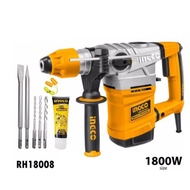Ingco Rotary Hammer/CHIPPING GUN 1800w RH18008 •OSOS•