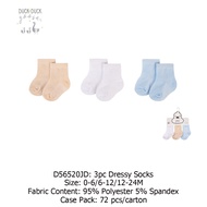 Duck Duck Goose 3Pc Dressy Socks D56520