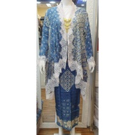 Set Outer Lace Batik Viscose Motif Semi Sutra