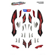 Caesarvern Sticker Crush Gear Waterproof