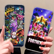 R5 Fortnite game Case for Realme C2 OPPO A1K A3S A12E TPU Soft