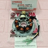 YAMAHA Y110NEW SS2 STATOR COIL FUEL COIL MAGNET COIL WITH PLATE 4VH-85560-10 ORIGINAL THAI YAMAHA QU