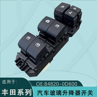 84820-0D600 Suitable for Toyota Glass Lifter Switch Full Button Ice Blue Light Innova Forter