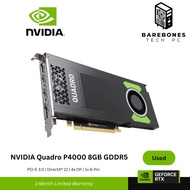 USED NVIDIA Quadro P4000 8GB CAD | AI Training | 3D Modeling | Editing | Workstation GPU | Graphic C