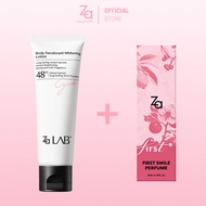 Za  2pcs Lab Body Deodorant Whitening Lotion + First Perfume 20ML 48H Antiperspirant Instant Bright 