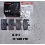 Brembo P83059 Rear Brake Disc Pad Sumitomo Akebono Caliper Modify Universal Toyota Lexus LS430 (bela