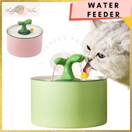【Leaves Flowing Water Fountain Dispenser】Pet automatic water dispenser | automatic water dispenser |
