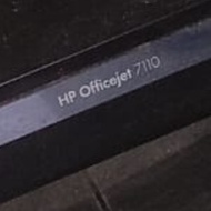 printer hp officejet 7110 a3, kondisi mati, bekas, jual apa adanya